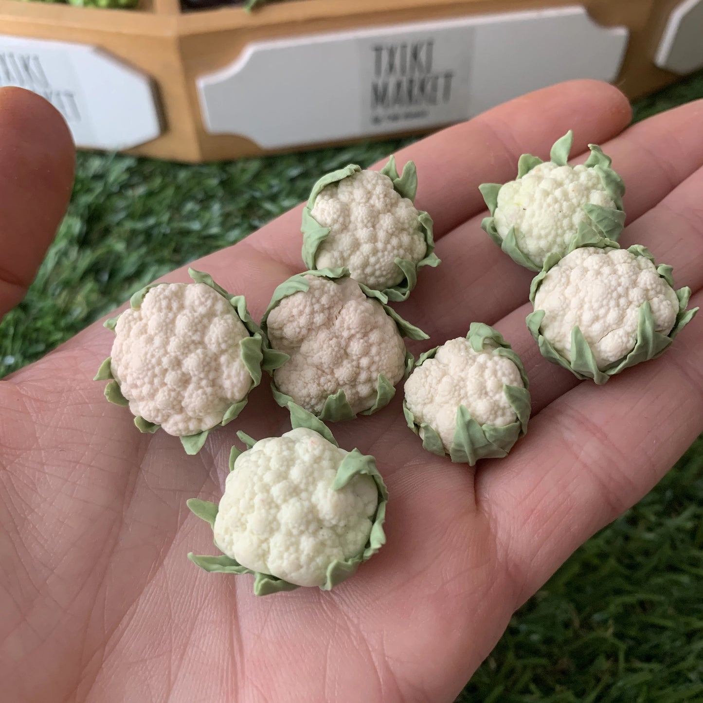 Coliflor para casa de muñecas