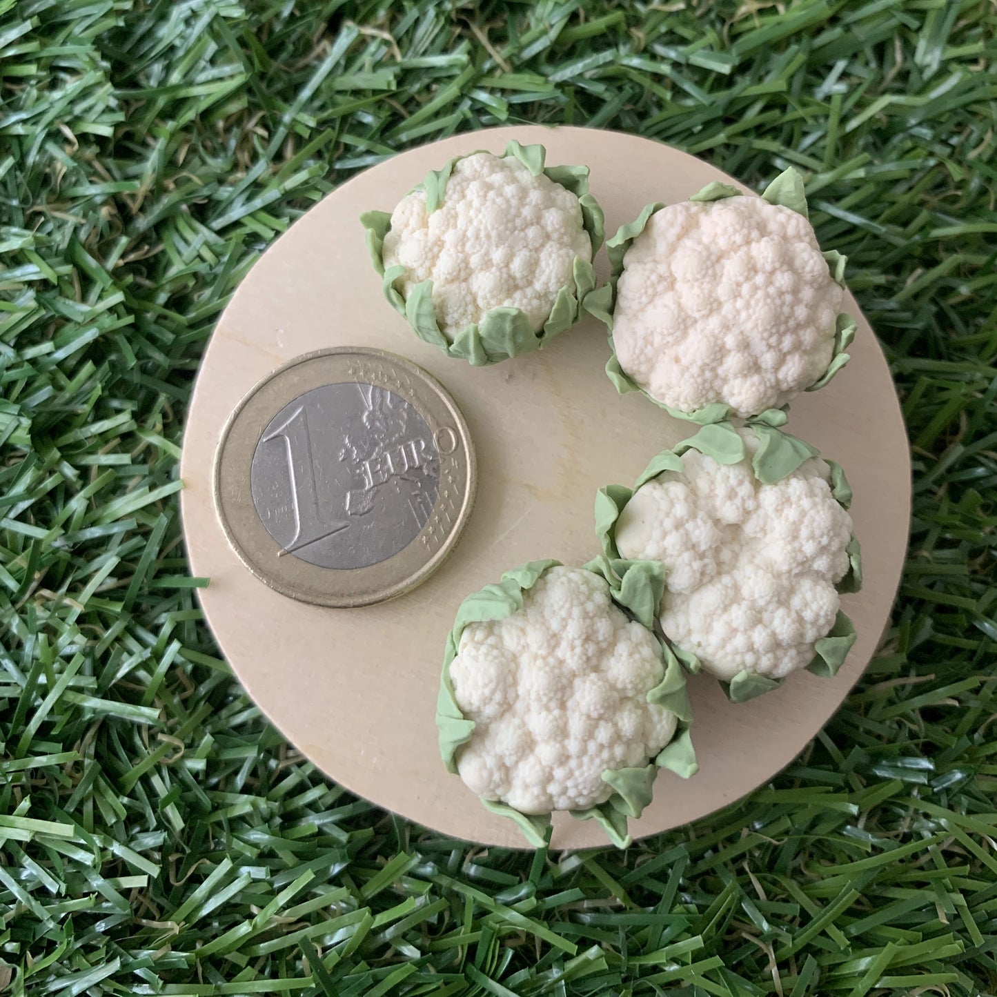 Coliflor para casa de muñecas