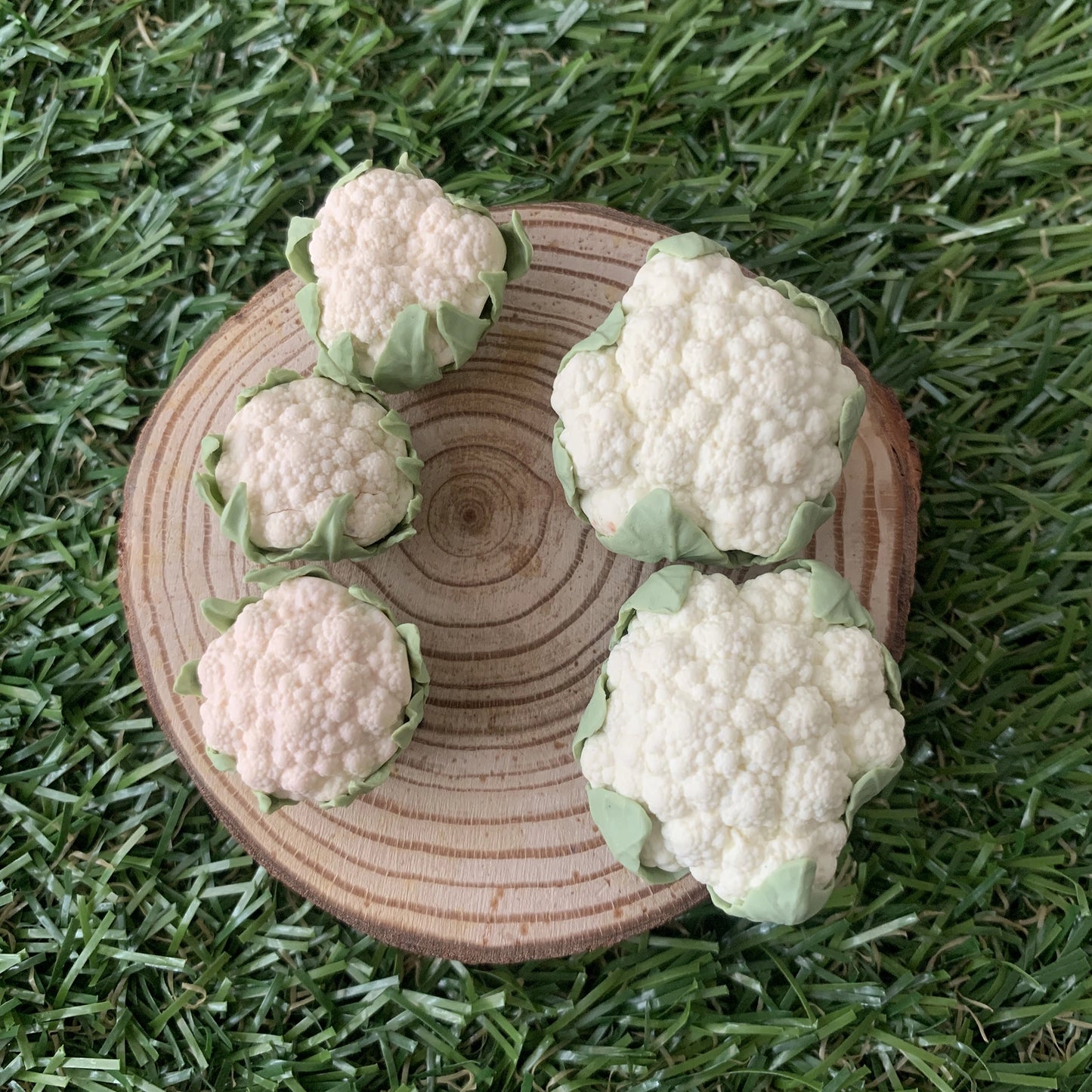 Coliflor para casa de muñecas
