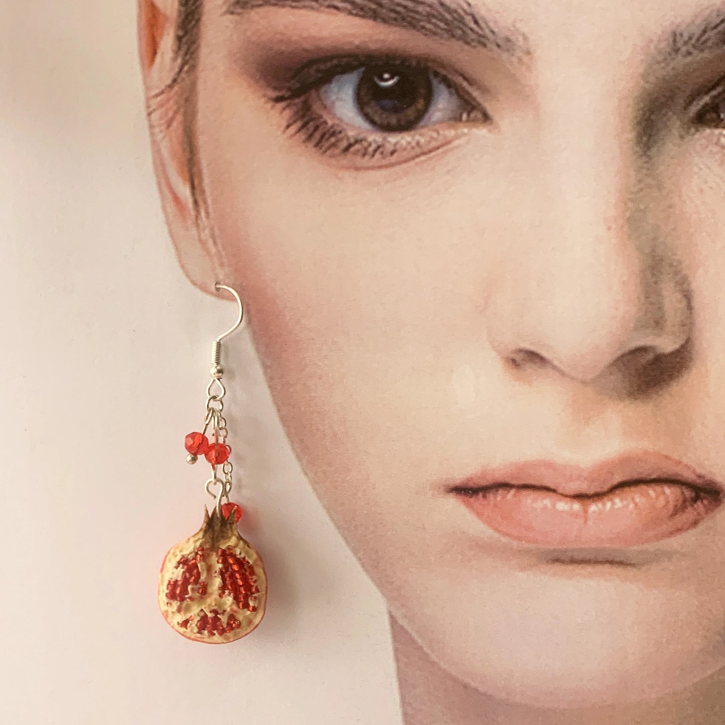 Pomegranate Earrings