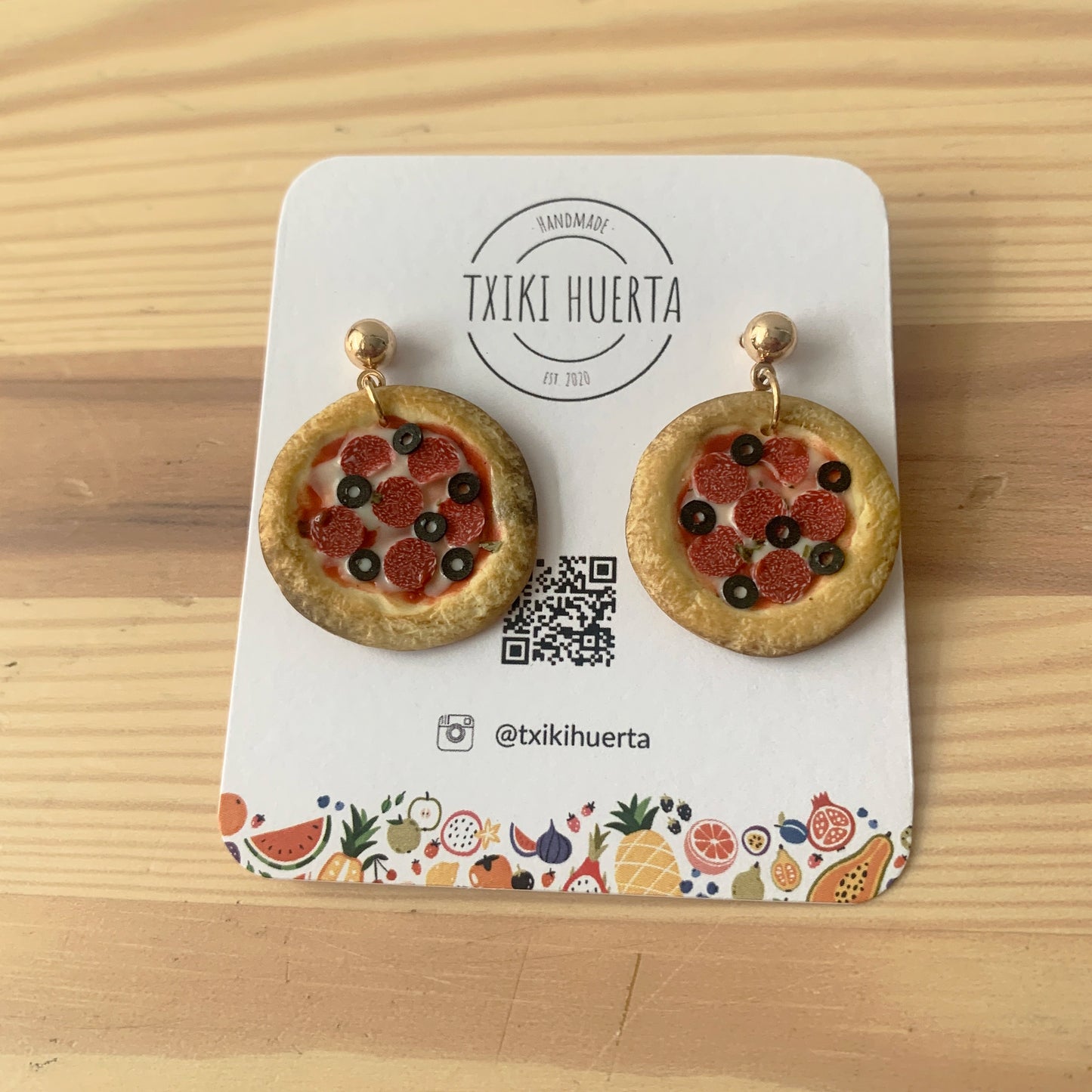 Boletus Earrings