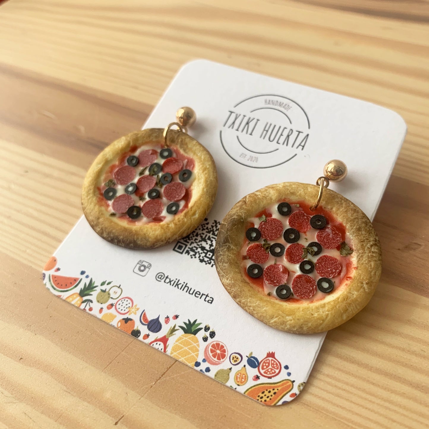 Boletus Earrings