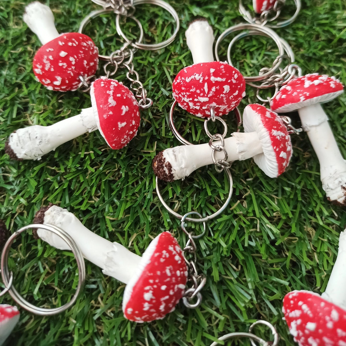  Mushroom keychain