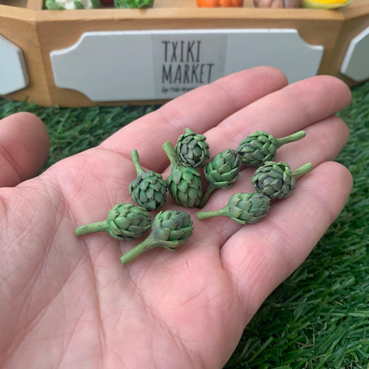 Alcachofa para casa de muñecas