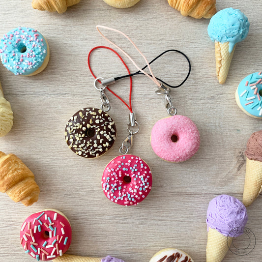 donut keychain