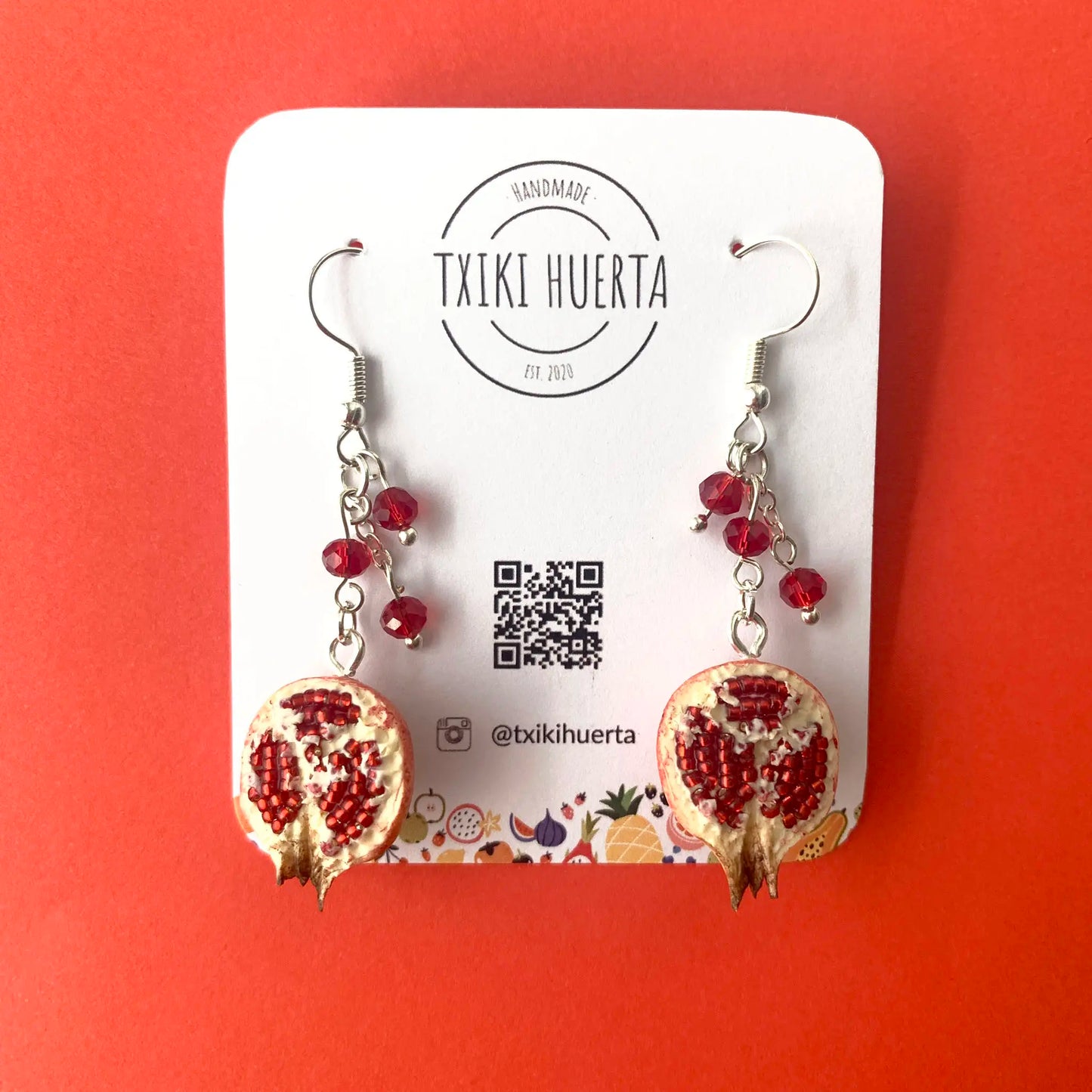 Pomegranate Earrings