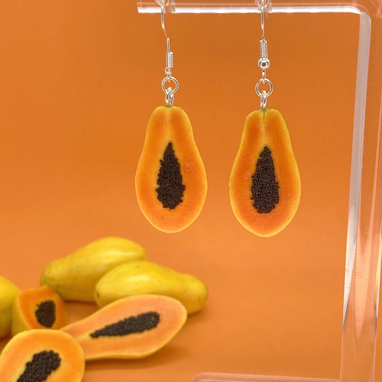 Pendientes Papaya