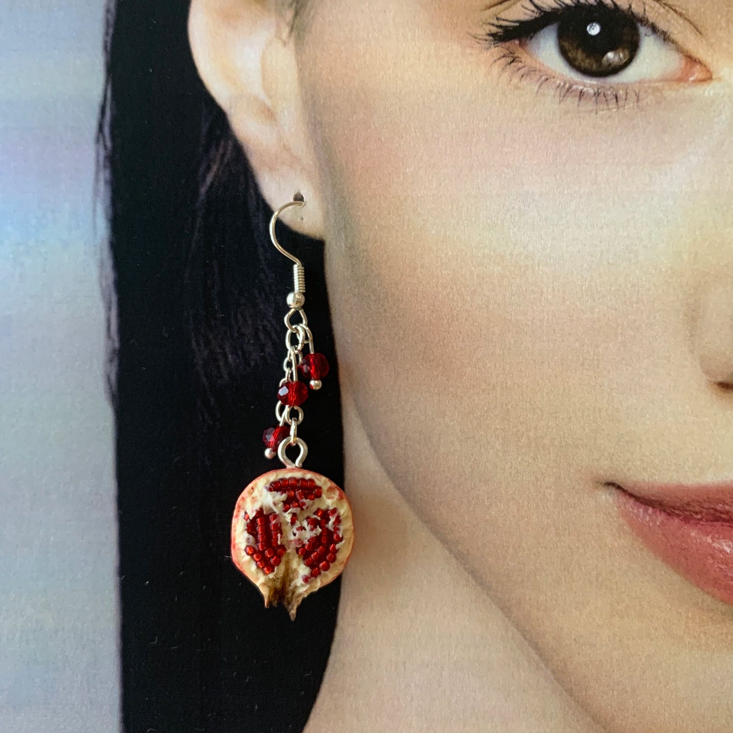 Pomegranate Earrings