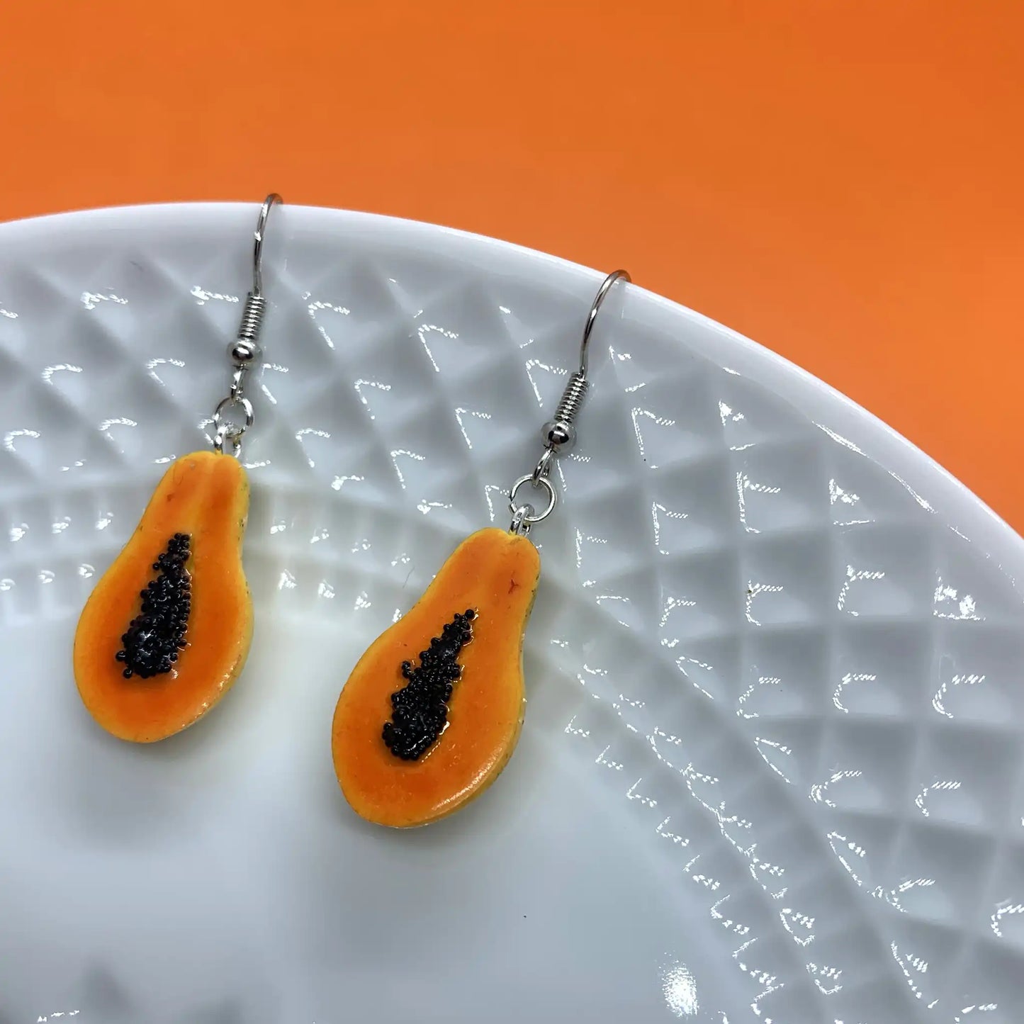 Pendientes Papaya