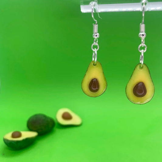 Boucles d'oreilles avocat