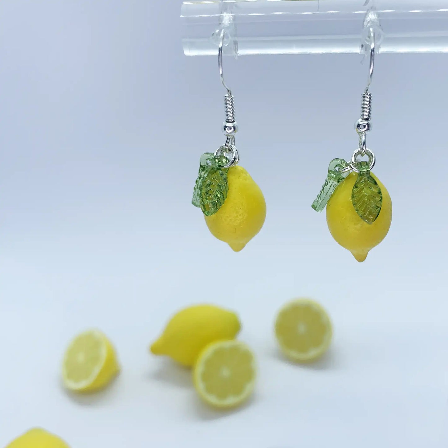 Boucles d'oreilles citron entier