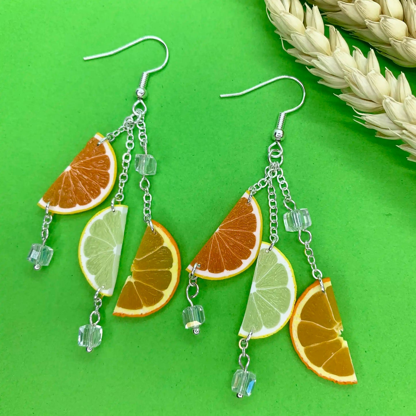 Pendientes Limón y Naranja