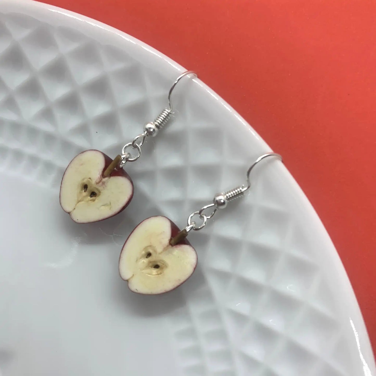 Boucles d'oreilles pomme