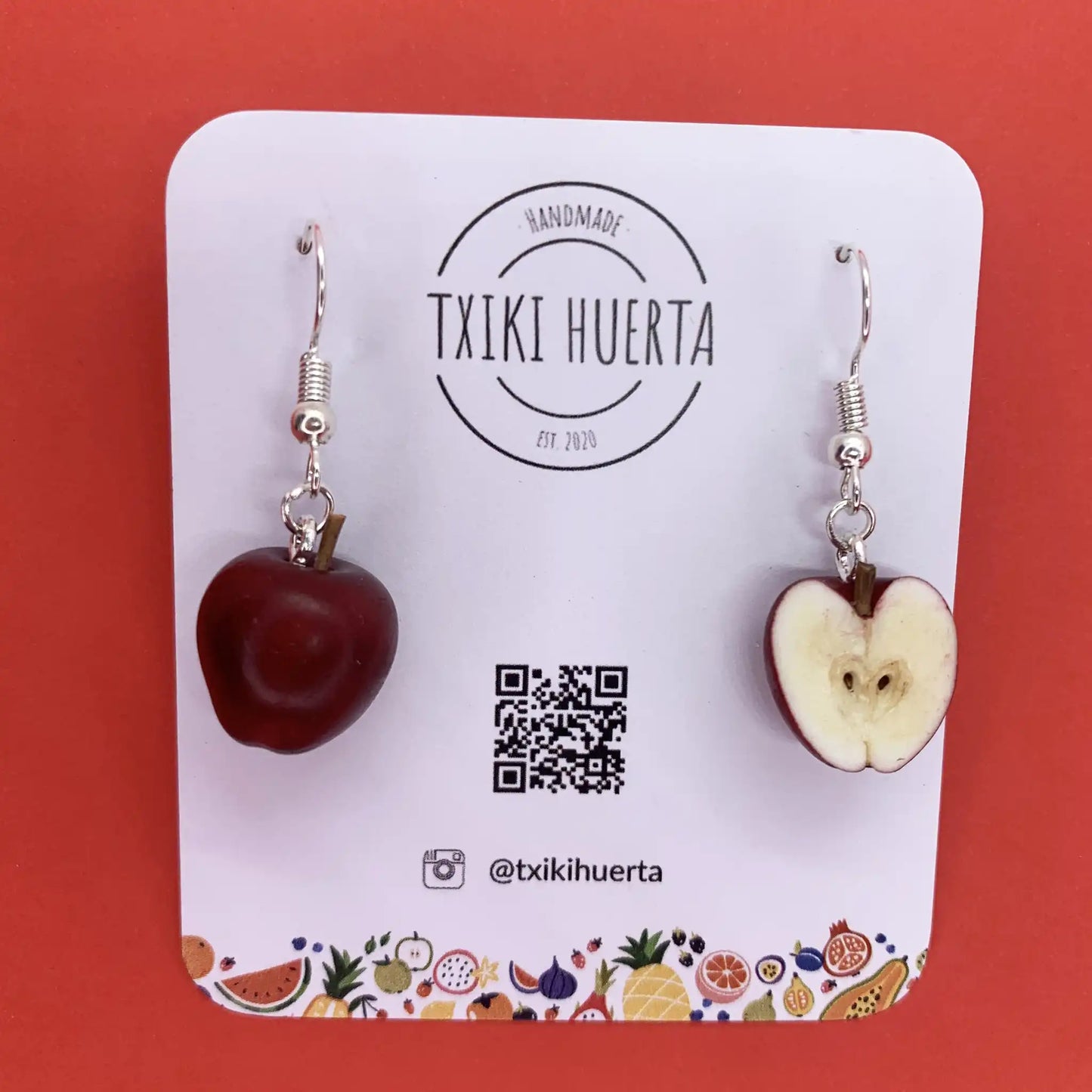 Pendientes Manzana