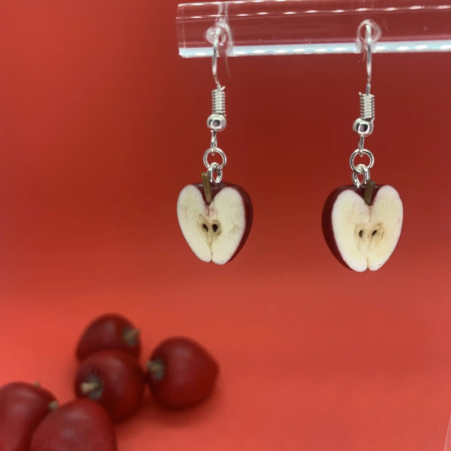 Pendientes Manzana