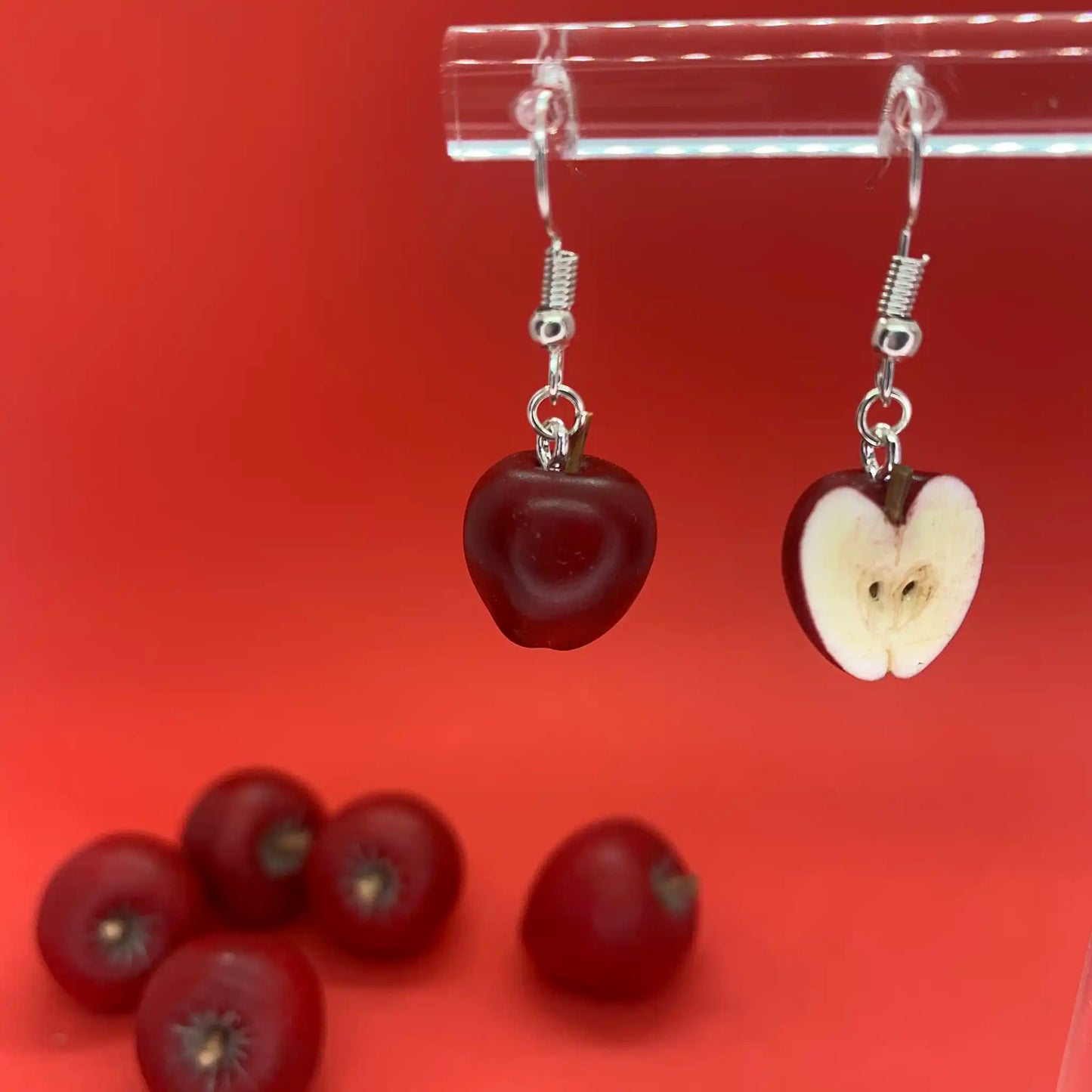 Pendientes Manzana