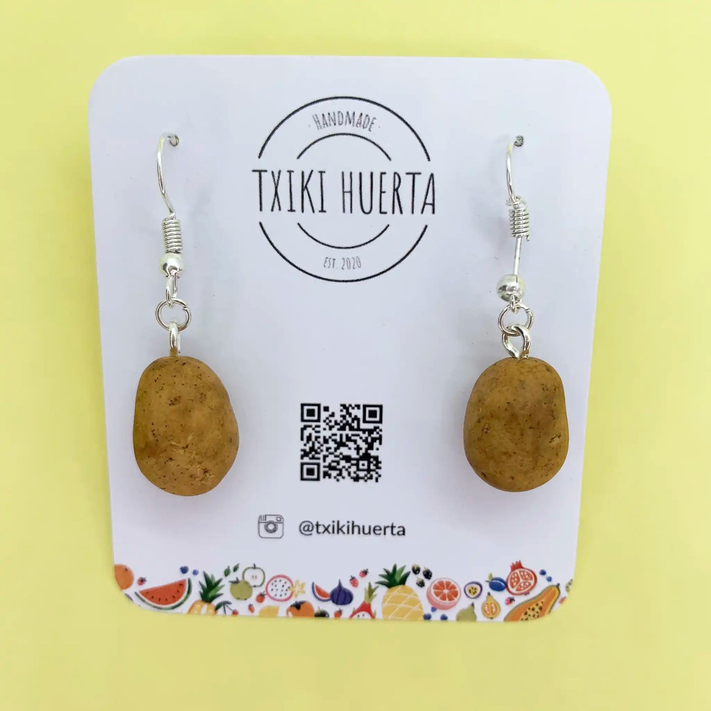 Potato Earrings