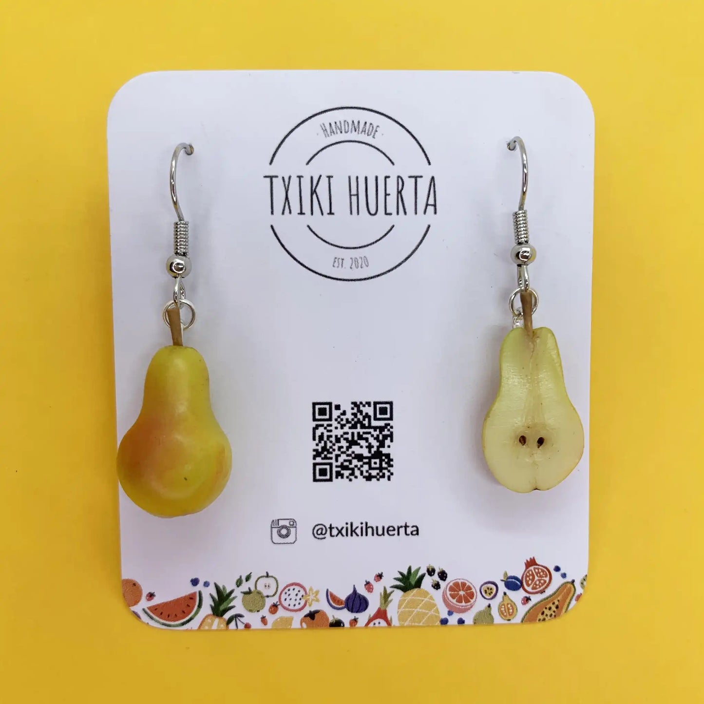 Pear Earrings