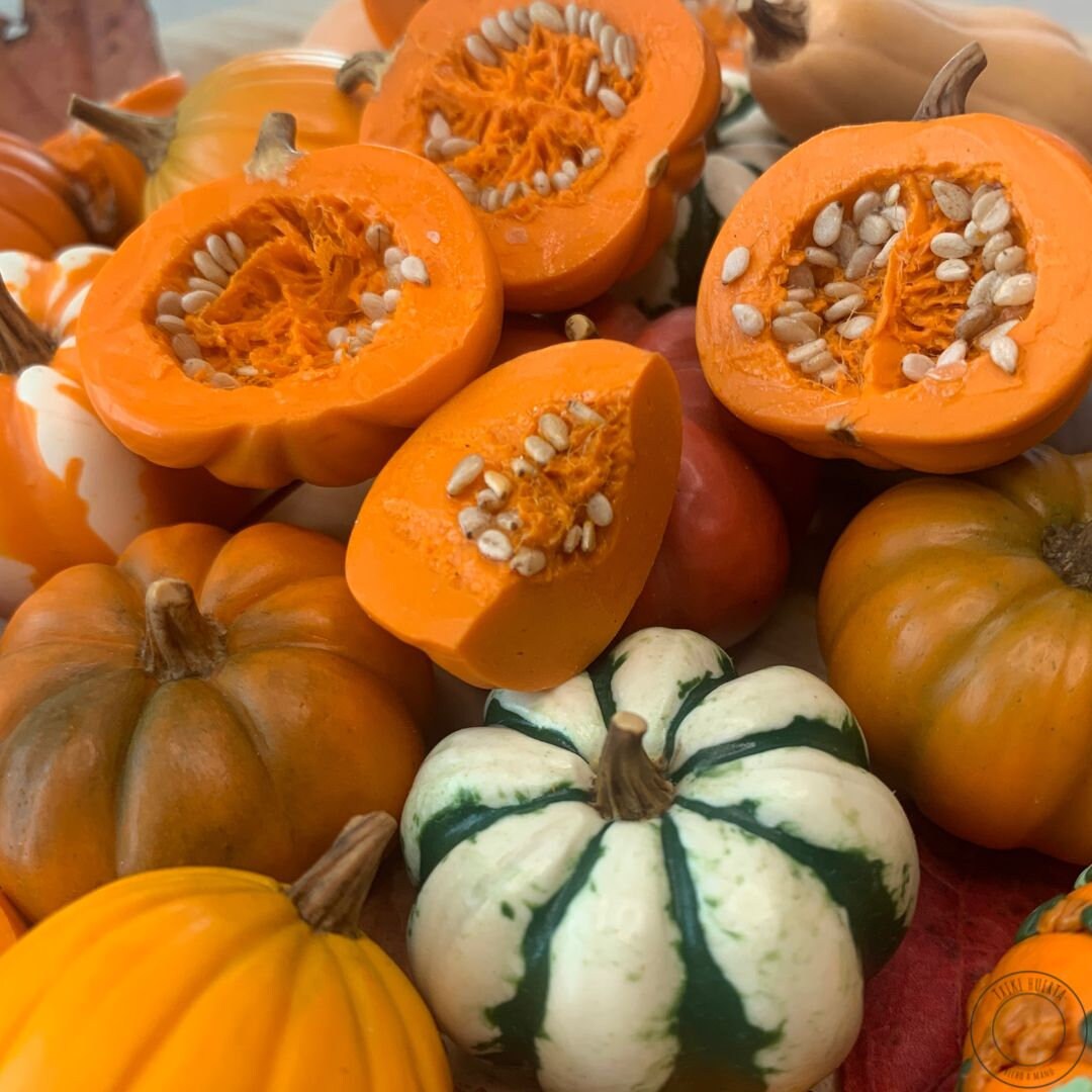 Miniature pumpkin, Polymer clay vegetables