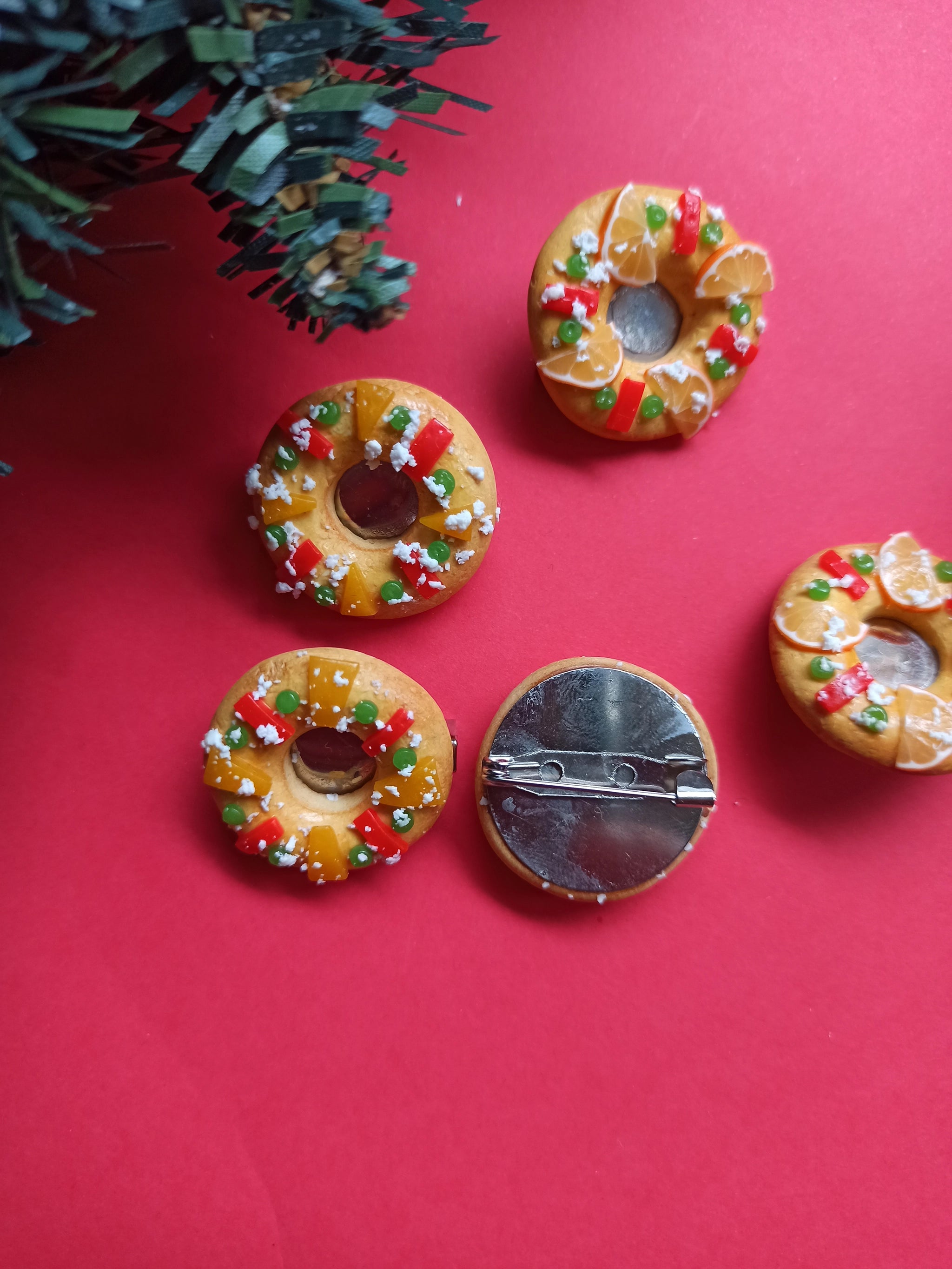 Broche Roscón de Reyes